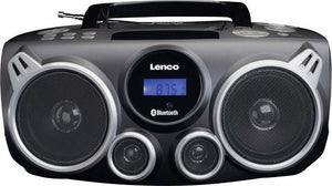 Lenco SCD-100 CD-Radio UKW AUX, Bluetooth®, CD, SD, USB Schwarz